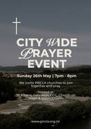 Citywide Prayer event flyer