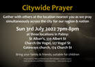Citywide Prayer event